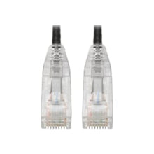 Load image into Gallery viewer, Tripp Lite Cat6 UTP Patch Cable (RJ45) - M/M, Gigabit, Snagless, Molded, Slim, Black, 5 ft. -First End: 1 x RJ-45 Male Network - Second End: 1 x RJ-45 Male Network - 1 Gbit/s - Patch Cable - Gold Plated Connector - 28 AWG - Black