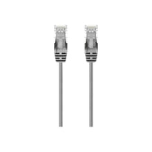 Load image into Gallery viewer, Belkin 1ft CAT6 Ethernet Patch Cable Snagless, RJ45, M/M - Gray - 1 ft Category 6 Network Cable for Network Device, Notebook, Desktop Computer, Modem, Router, Wall Outlet - First End: 1 x RJ-45 Network - Male - Second End: 1 x RJ-45 Network - Male