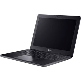 Acer 712 C871 Laptop, 12in Screen, Intel Celeron 5205U, 4GB Memory, 32GB Flash Drive, Shale Black, Chrome OS