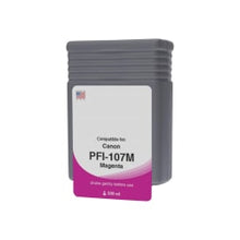 Load image into Gallery viewer, Clover Imaging Group Wide Format - 130 ml - magenta - compatible - ink tank (alternative for: Canon PFI-107M) - for Canon imagePROGRAF iPF670, iPF680, iPF685, iPF770, iPF780, iPF785