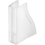 CEP Ellypse Magazine File, 12-13/16inH x 3-1/4inW x 10-15/16inD, White